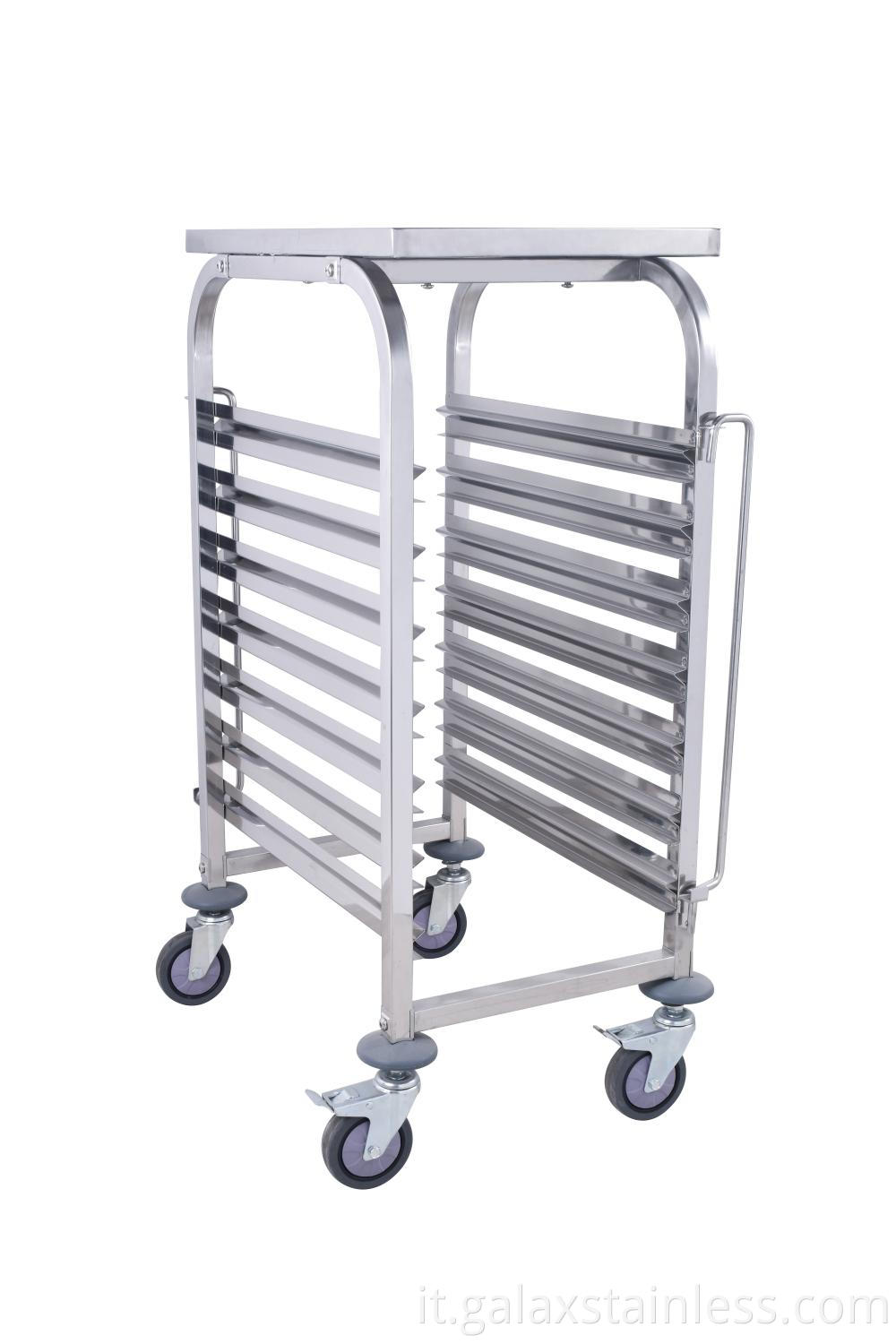 Square  tube  bakery  trolley